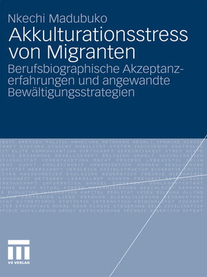cover image of Akkulturationsstress von Migranten